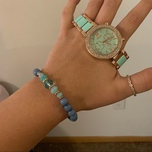 Jewelry set (watch and bracelet)